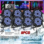 18X18W Waterproof IP65 Led Par Dmx Rgbw Dj Disco Stage Lighting Effect. Fixed Price $588.99.