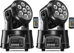 U King Moving Head Rgbw Stage Lighting Dj Lights 7 X 10W Led Beam Spotl.... Fixed Price $167.22.