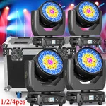 Led Zoom Moving Head Stage Rgbw Dmx Beam Wash Lighting Dj Disco Bar 19X20W. Fixed Price $743.99.