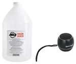 American Adj Haze Fluid Juice Liquid Gallon + Portable Bluetooth Speaker. Fixed Price $56.99.