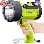 Rechargeable Waterproof Spotlight 1000000 Lumen Usb-c Power Bank Led Abs. Fixed Price $62.93.