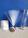 Lightahead Fiber Optic Led With Christmas Bear Santa Claus Base. Fixed Price $14.99.