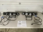 Adj Penta Pix Led Dmx Multicolor Effect Light Fixtures Pair. Fixed Price $500.00.