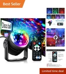Multifunctional Dj Disco Ball Light With Remote For Occasion Celebrations. Fixed Price $19.99.