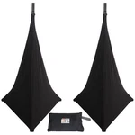 Prox X-SP3SC-BLX2 Black Triple Sided Dj Tripod Speaker Stand Stretch Cover W Bag. Fixed Price $117.99.