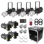 Chauvet Professional Ovation E-260WW Spotlights With 36 Lenses 4-PACK. Fixed Price $6740.40.
