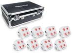 Rockville Mini RF4 V2 Charge Package White 8 Dj Par Wash Up Lights+case+app Ctrl. Fixed Price $749.95.