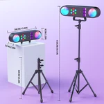 Multi Effect Dj Lighting Stand System Rgbw Led Laser Strobe Uv For Bar Wedding. Fixed Price $67.59.