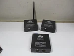 American Adj Wiflex Wireless System: Dmx-t (2) Dmx-r Untested. Fixed Price $125.00.
