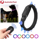 Dog Cat Pet Led Collar Light Luminous Flashing Night Safety Lamp Remote Control. Fixed Price $34.83.
