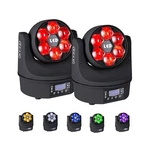 Moving Head Light 6X15W Rgbw 4IN1 Led Mini Bee Eye Dj Rotate Beam E.... Fixed Price $210.52.