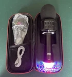 Karaoking Wireless Karaoke Microphone, User Guide, Cable, Disco Ball Light Works. Fixed Price $29.99.