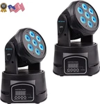 Betopper Dj Lights Moving Head 7X8W Rgbw Sound Activated/dmx. Fixed Price $209.87.