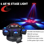 150W Bee Eye Six Arms Small King Kong Stage Lights Beam Laser Led Effect. Fixed Price $165.00.
