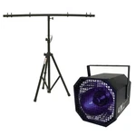 American Dj Uv Cob Cannon X 100WATT Ultra Violet Led Light W/ Tripod Stand. Fixed Price $484.95.