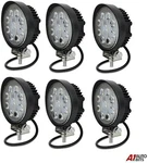 6X 4.5" 10V-30V Round Led Work Flood Beam Lights Tractor & Agricultural Vehicles. Fixed Price $77.50.