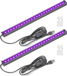 Greenic Usb Bar, 10W 1FT Upgraded Uv Led Strip 2 Pack. Fixed Price $15.01.