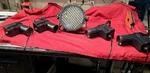 5 Dmx Led Stage Lights 4 Wkl BEAM02 + 1 Adj Mega Par Profile Tested. Fixed Price $160.00.
