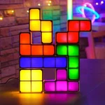 Aveki Tangram Stackable Night Light Led 7 Colors C2501 - Multicolor. Fixed Price $27.13.