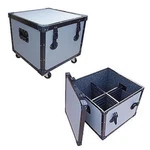 New Tuffbox Road Case For Par 64 Cans - 1/4" Medium Duty W/wheels. Fixed Price $240.34.