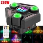 U King 3 Arms Laser Rgbw Led Moving Head Disco Stage Lighting Beam DMX512. Fixed Price $117.99.