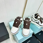 Amiri MA-1 Men's Sneakers White Brown Leather Mesh Chunky Skate Shoes Fullsize. Fixed Price $350.00.