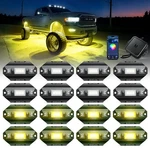 Mictuning C1 Rgbw 4-IN-1 Led Rock Lights Off-road Underbody W/app Control. Fixed Price $108.50.