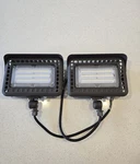 Intertek Pack 60W Led Outdoor Flood Lights W/ Dusk Dawn Photocell Etl. Fixed Price $104.30.