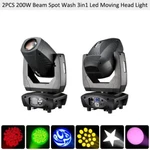 Becen 2PCS 200W Led Moving Head Light Rainbow Effect 4PRISM Stage Event Dj. Fixed Price $998.00.