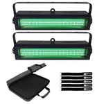 Blizzard Lighting Max Rgb Strobe/blinder/wash Effect Lights Pair Case. Fixed Price $274.40.