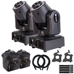 Colorkey Halo Spot Led Dmx Compact Moving Head Dj Club Lights W Cases 2 Pack. Fixed Price $447.40.