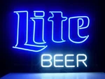 20"X16" Lite Beer Neon Sign Lamp Light Visual Bar Decor Pub Collection L1058. Fixed Price $131.64.