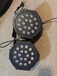 Set Of 4 - Laluce Natz 18X3W Rgb Led Dmx Stage Lights Uplight Party Dj Works. Fixed Price $58.00.