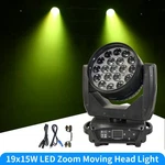 19X15W Moving Head Lights Rgbw 4-IN-1 Led Stage With Zoom Beam Wash Effect. Fixed Price $145.00.