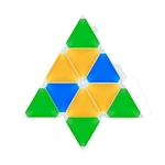 Laser Smart Triangle Light Wifi Rgb 10-PACK Music Sync Voice Control. Fixed Price $64.49.