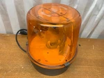 9.5" Sealed-beam Roto-beacon 110 Volt Rotating Amber Strobe Light Party Plug. Fixed Price $29.51.