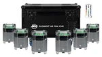 American Adj Element H6 Pak Rgbaw+uv Led Outdoor Wireless Dmx Battery W/case. Fixed Price $2979.99.