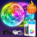 Led Strip Lights, Smart With App Remote Control, Rgb For Room. Fixed Price $14.24.