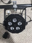American AMDJ-5PX-HEX Par Fixture With 6-IN-1 Led. Fixed Price $100.00.