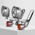 Led Turn Signal Lights Passing Fog 4.5" For Harley Road King Touring 94-UP. Fixed Price $175.10.