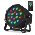 Missyee 18 Rgb Led Stage Dj Party Lights Dmx Sound Remote Control 7 Modes. Fixed Price $26.90.