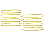 (8 Pack) Endless Round Sling 8' Yellow 8400# Vll Crane Rigging Hoist Wrecker .... Fixed Price $133.29.