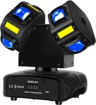 Moving Dj Light, Mini Double Heads Rgbw BEAM,10 Leds Golden Strobe. Fixed Price $281.99.