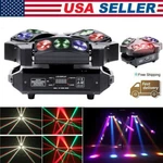 180W 9LED Rgb DMX512 Spider Stage Lighting Moving Head Party Dj Disco Usa. Fixed Price $129.99.