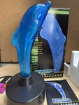 Lumisource Dolphin Mini-electra Plasma Lightning Art Lamp Blue 12 Unused?. Fixed Price $24.99.