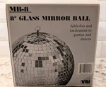 Nib Vintage Visual Effects - MB8 Mirrored Disco Ball In.. Fixed Price $29.99.