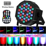 36 Led Rechargeable Wireless Par Dmx Dj Stage Club Up-lights With Remote. Fixed Price $43.69.