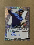 Erick Pena Kansas City Royals 2020 Leaf Flash Foundations Autograph. Fixed Price $14.89.