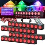 9LED Rgbw Wall Wash Light Bar 4IN1 Dmx Stage Dj Disco Party Strobe &remote. Fixed Price $112.55.