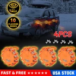 Flare Emergency Disc Safety Led Light Flashing Roadside Beacon Warning Lite. Fixed Price $33.24.